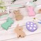 15 Pcs Easter Wooden Bunny Cutouts 5 Styles Unfinished Bunny EggTable Wooden Signs Peeps Bunny Egg Blank Wooden Signs Rabbit Shape Tabletop Decoration for Easter Spring Home Decor Classroom DIY Craft